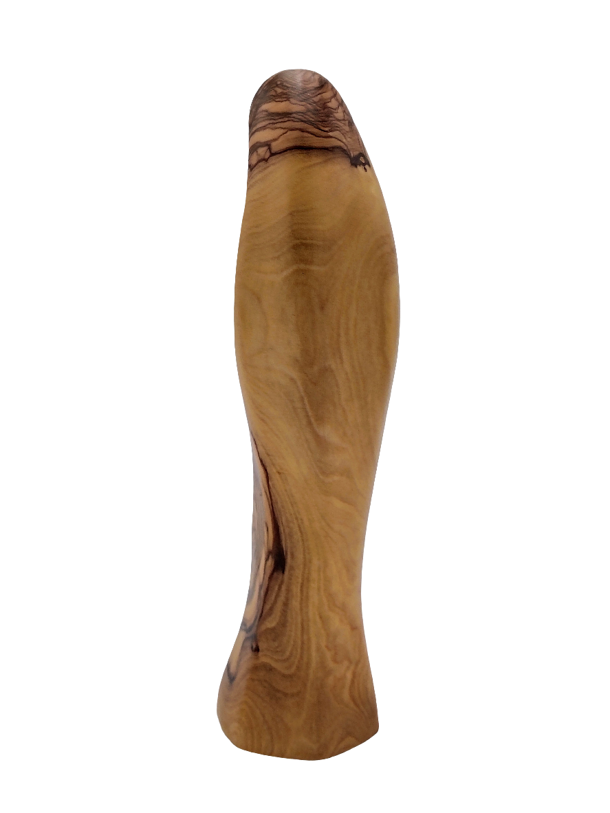 Olivewood Statuette of the Virgin Mary - 19.5 cm