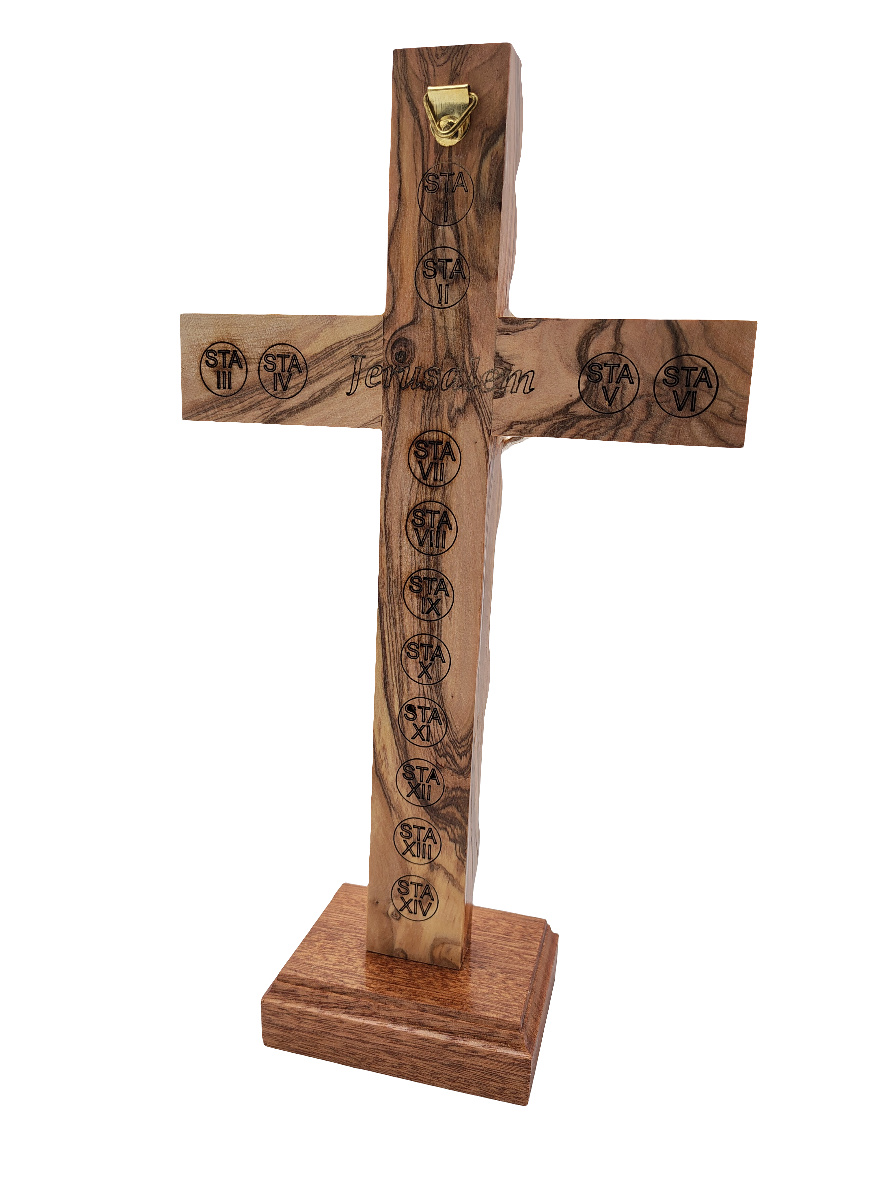 Olivewood Cross - 27.5 cm