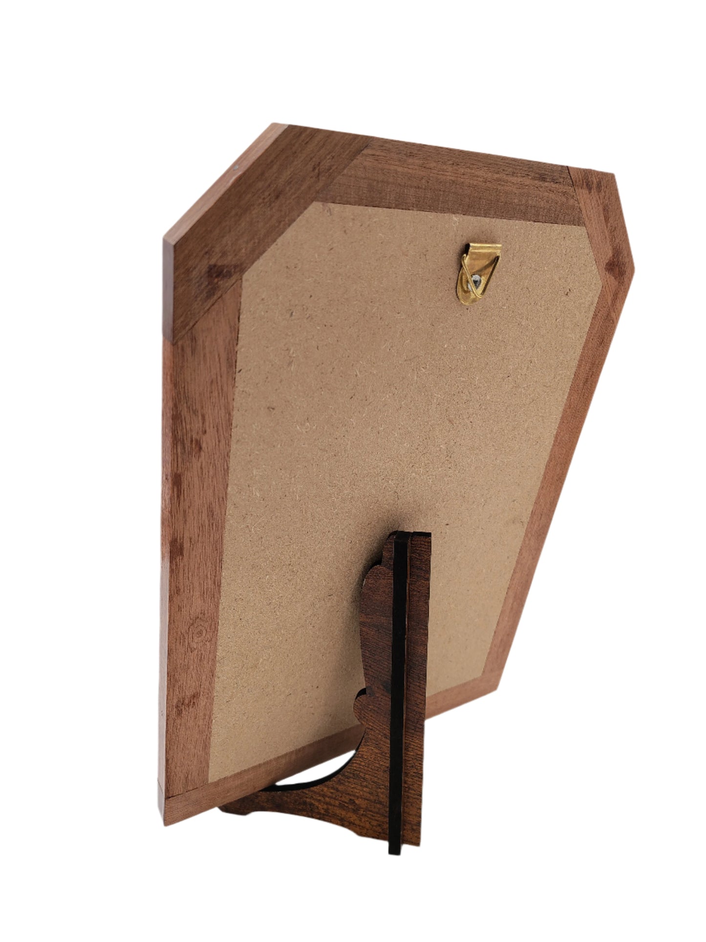 Olivewood Holy Family Plaque with the Lord's Prayer - 28.5 cm x 20 cm