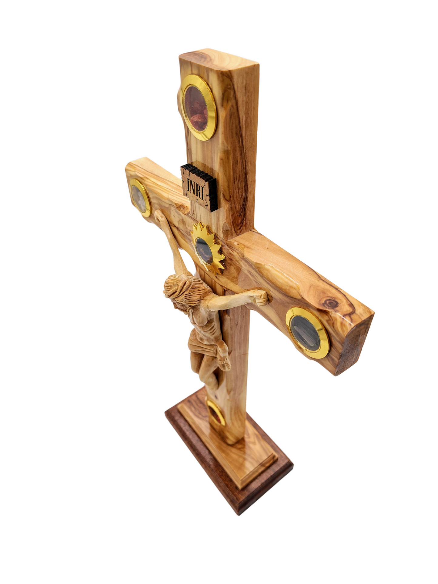 Large Olivewood Cross - 38 cm