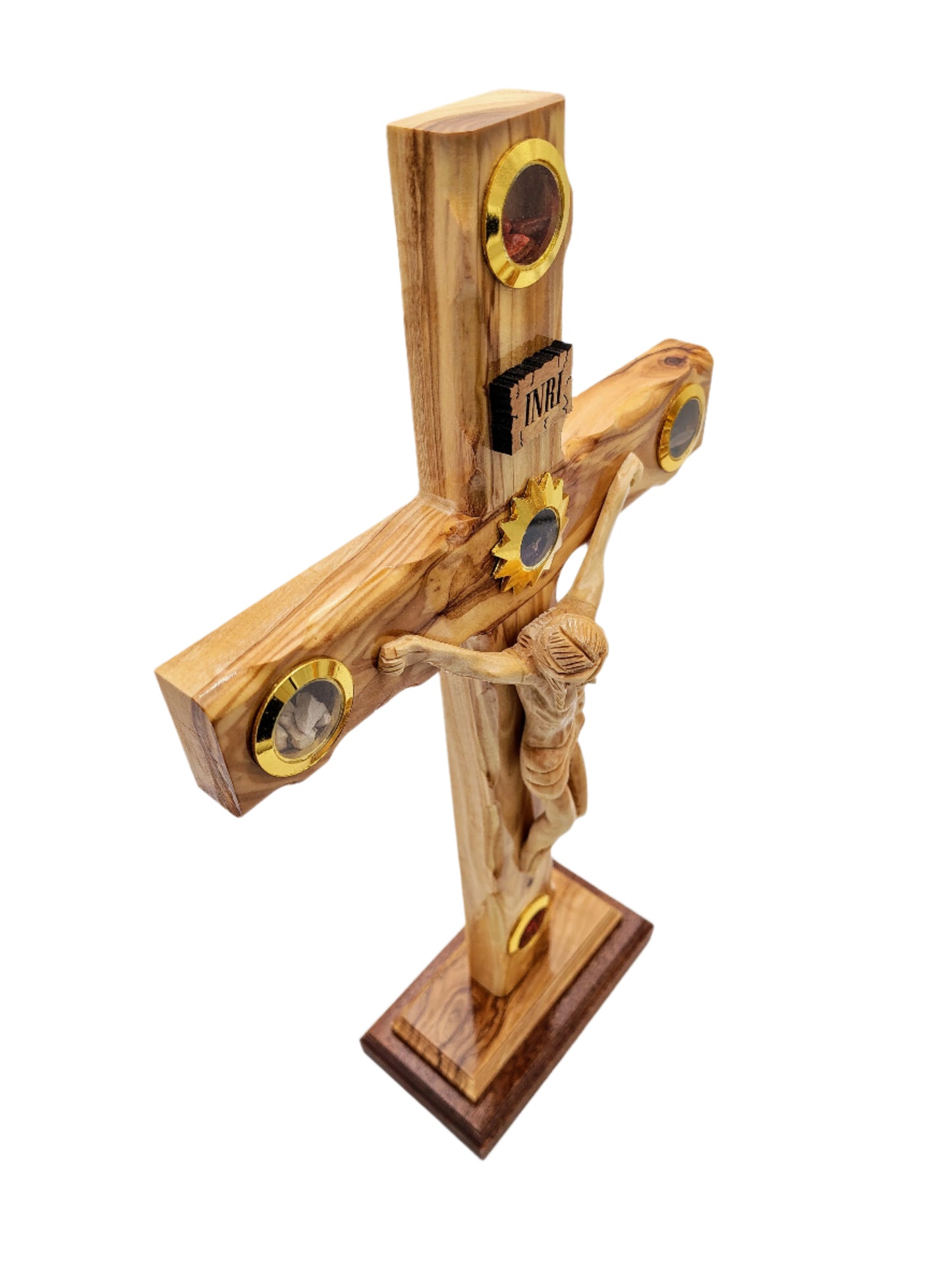 Large Olivewood Cross - 38 cm