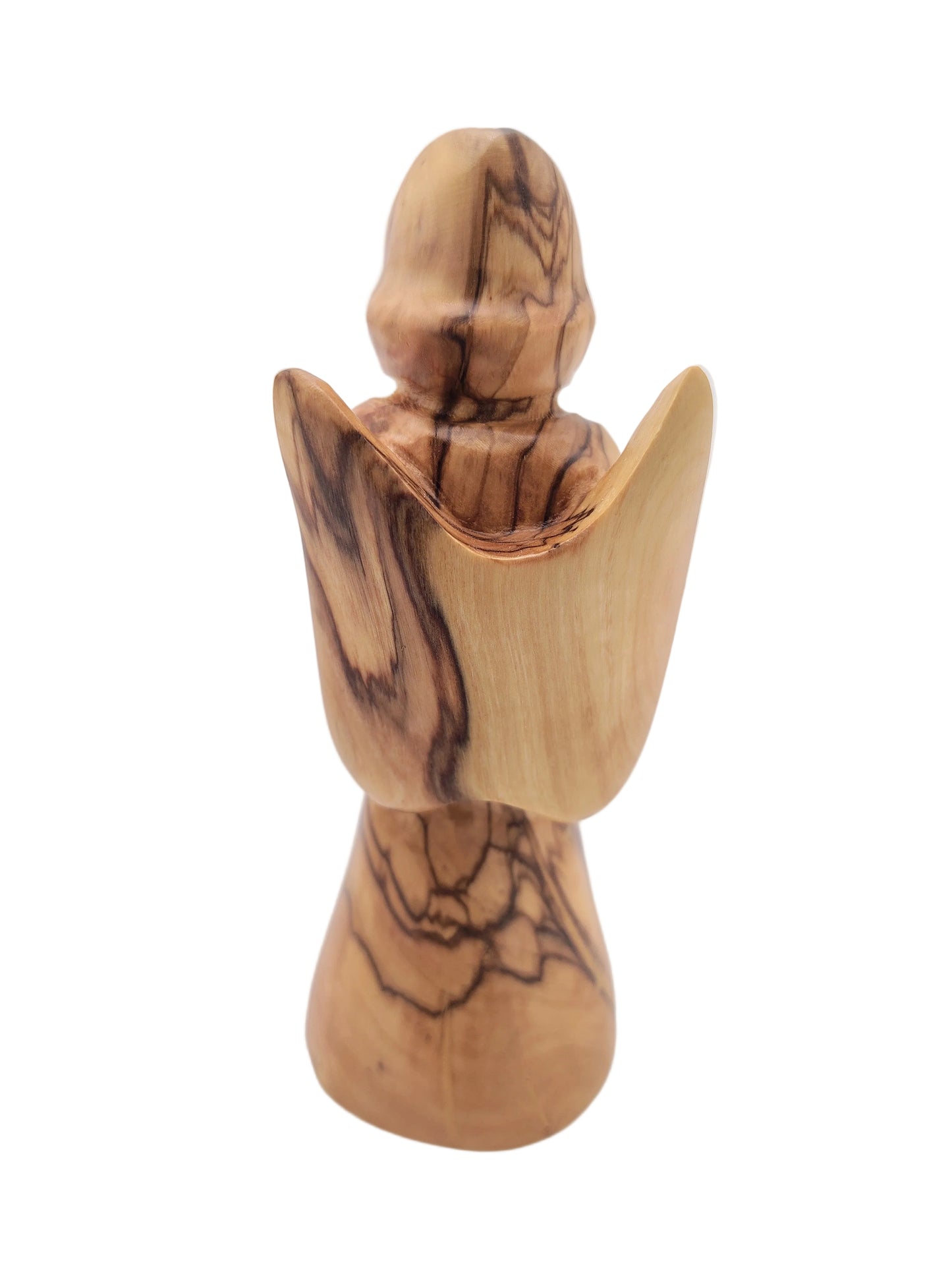 Olivewood Angel Statuette - 14 cm