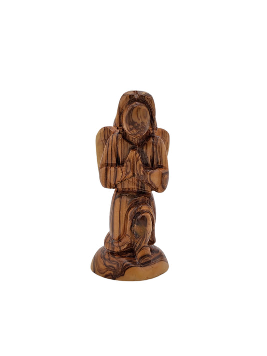 Olivewood Angel Statuette - 12 cm