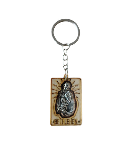 Holy Family Keychain