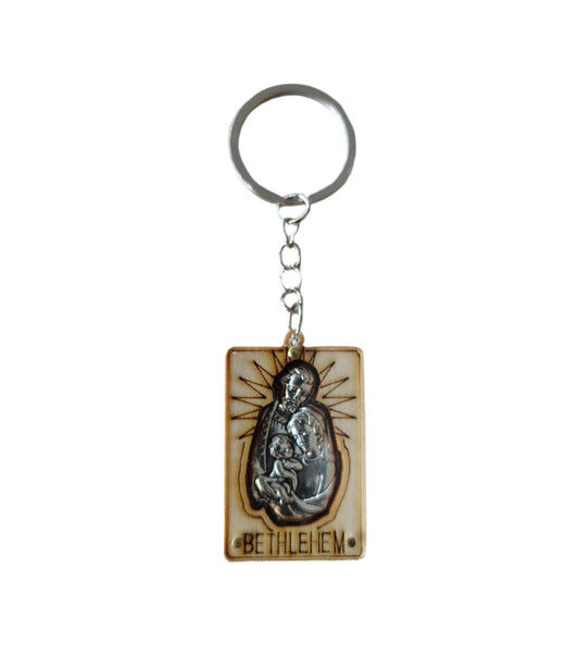 Holy Family Keychain