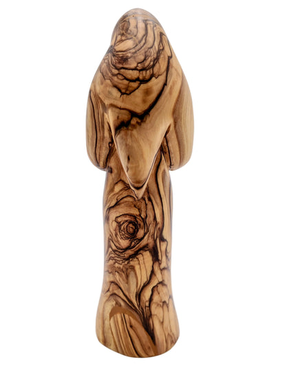 Olivewood Statuette of the Virgin Mary - 21.5 cm