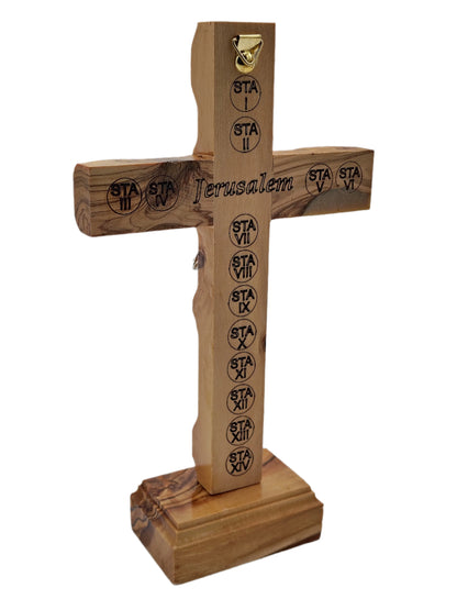 Olivewood Cross - 18 cm