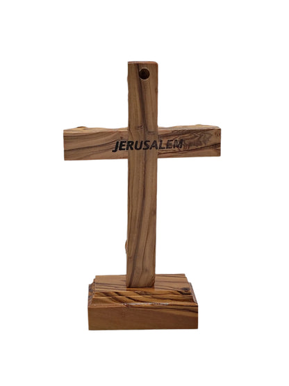 Olivewood Cross - 14.5 cm